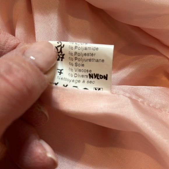 Veronik Alexandre Couture Pink Sequined Double Breasted Jacket - Picture 8 of 9